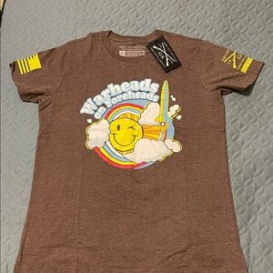 Club Grunt Style Brown Tee XL NWT